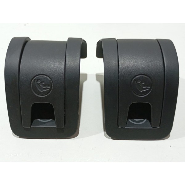 Par Acabamento Isofiix Banco Traseiro Vw Golf Variant