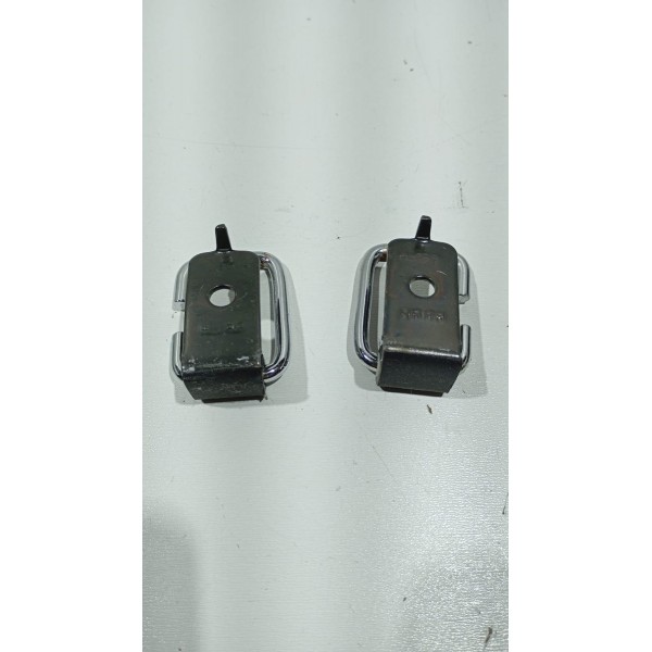 Par Suporte Fixação Tela Rede Porta Malas Hyundai Azera