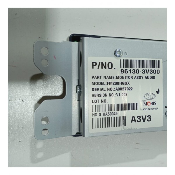 Tela Computador Bordo Hyundai Azera 2012 A 2017