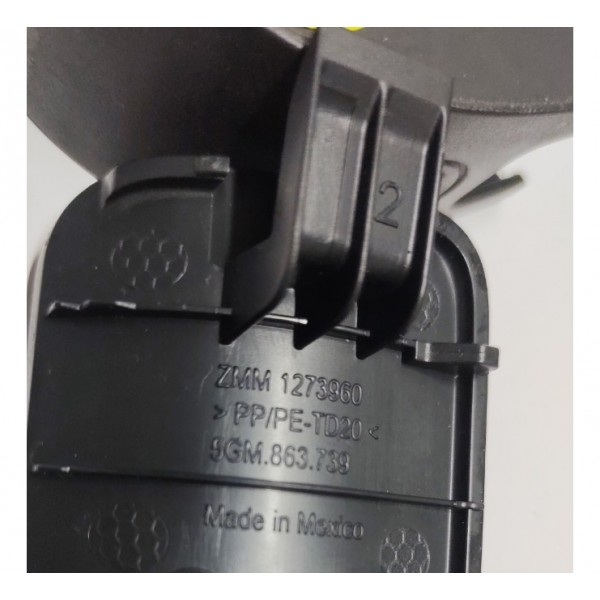 Acabamento Tampa Freio Mão Console Vw Golf Tsi Gti 14 A 19