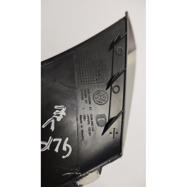 Acabamento Moldura Interno Vidro Lateral T.e Vw Golf Variant