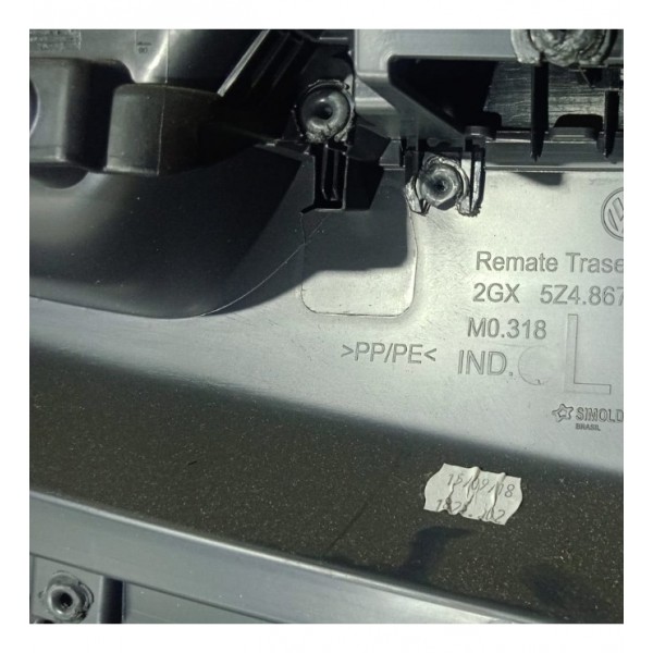 Forro De Porta Traseiro Dir Vw Fox  15 A 21