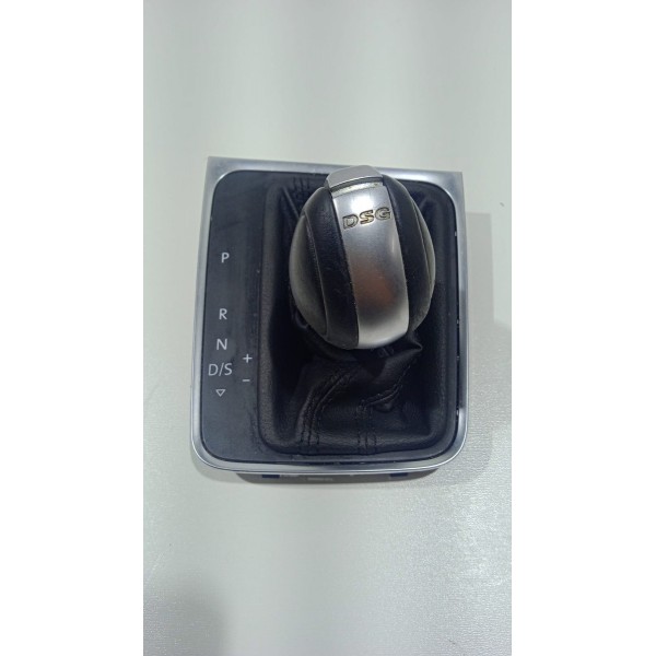 Manopla Coifa Moldura Cambio Vw Golf 1.4 Tsi 2014 A 2019