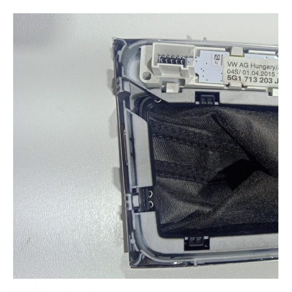 Manopla Coifa Moldura Cambio Vw Golf 1.4 Tsi 2014 A 2019