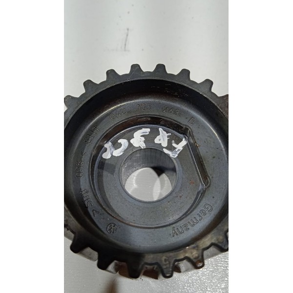 Engrenagem Polia Dentada Virabrequim Vw Gol Fox 1.0 12v Mpi