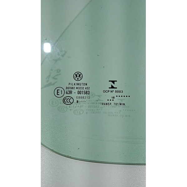 Vidro Fixo Porta Traseira Direita Vw Fox 10 A 21