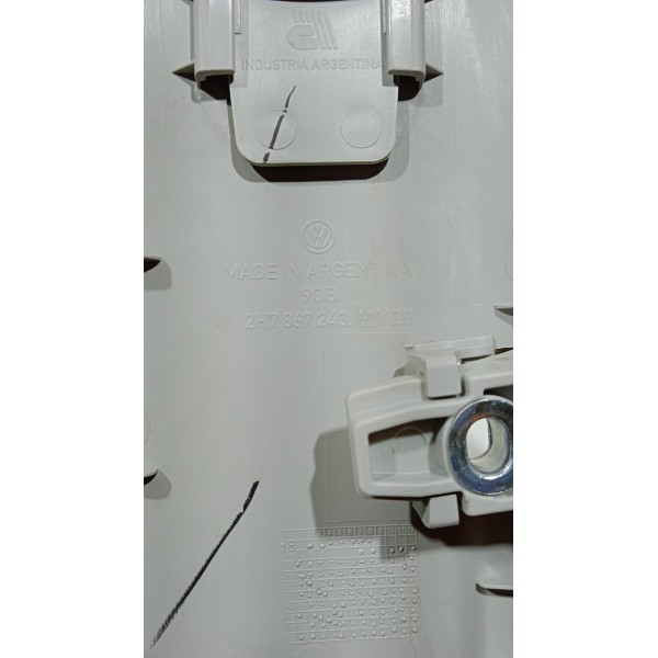 Acabamento Coluna Cinto L.e Vw Amarok 18 A 22