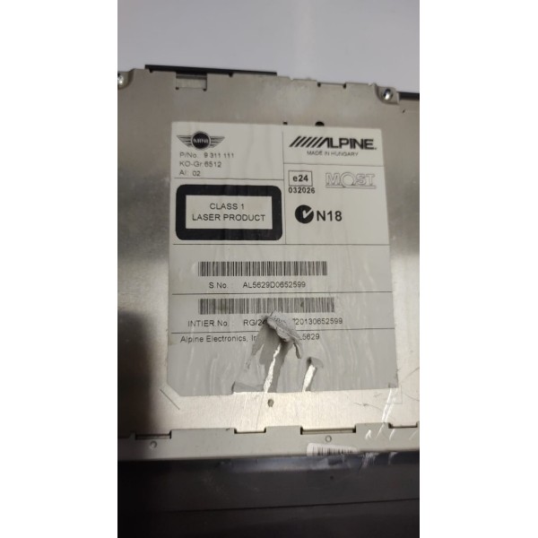 Radio Leitor Cd Mini Cooper Countryman 10 A 16