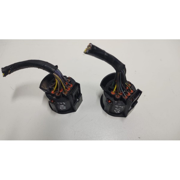 Par Chicote Conector Farol Land Rover Evoque 2012 A 2015