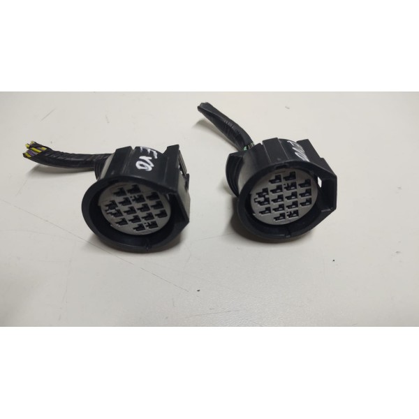 Par Chicote Conector Farol Land Rover Evoque 2012 A 2015