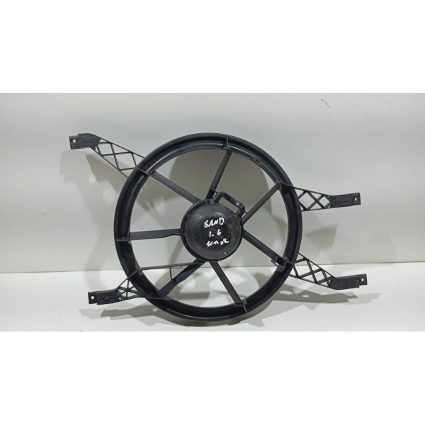 Defletor Ventoinha Sem Ar Renault Sandero 07 A 13