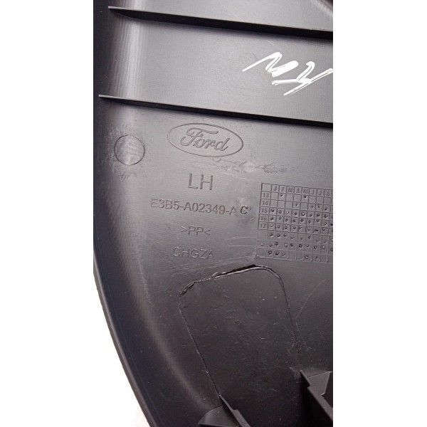 Acabamento Soleira D.e Ford Ka 2015 A 2021 Preto