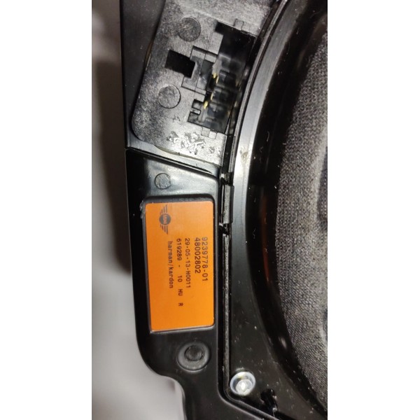 Alto Falante Subwoofer Mini Cooper Countryman 10 A 16 Preto