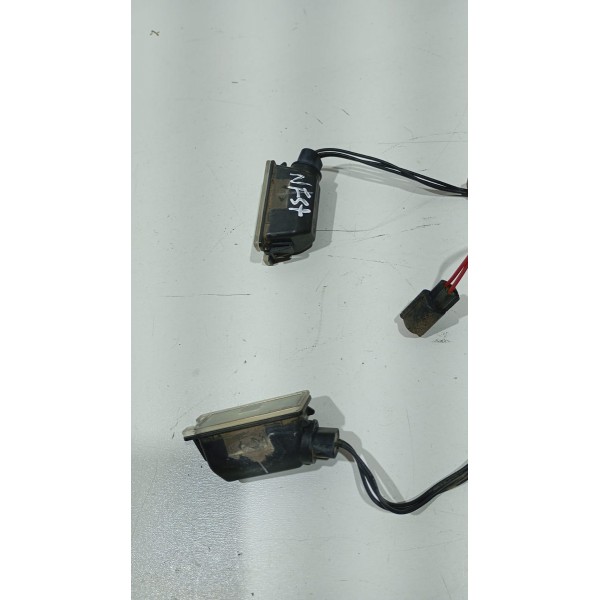 Par Luz De Placa Traseiro Ford New Fiesta 13 A 17
