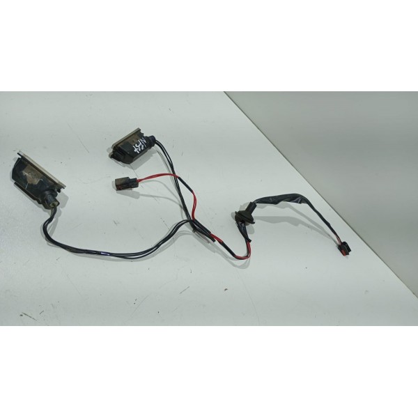 Par Luz De Placa Traseiro Ford New Fiesta 13 A 17