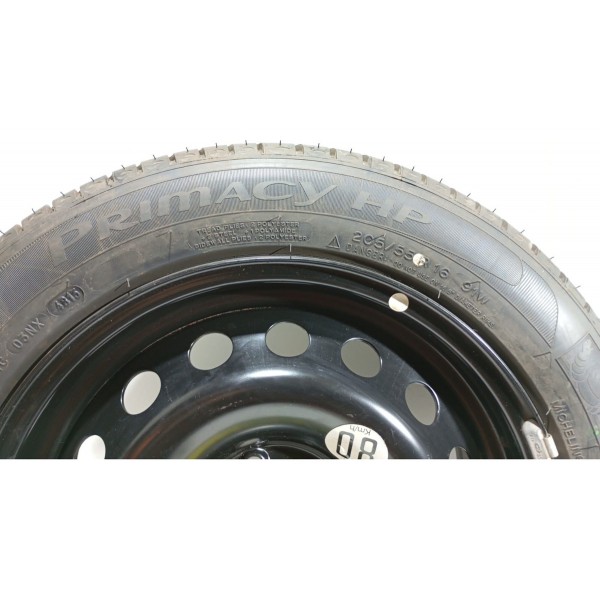 Estepe Com Pneu Primacy Hp 205/55/16 Peugeot 308 408