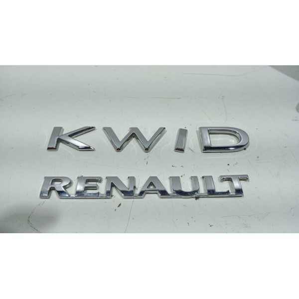 Emblema Tampa Traseira Renault Kwid 17 A 22