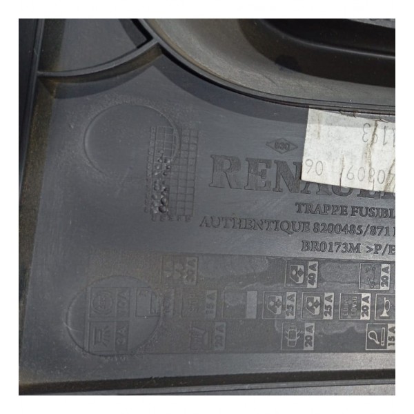 Tampa Caixa Fusível Interna Renault Megane 07 A 12
