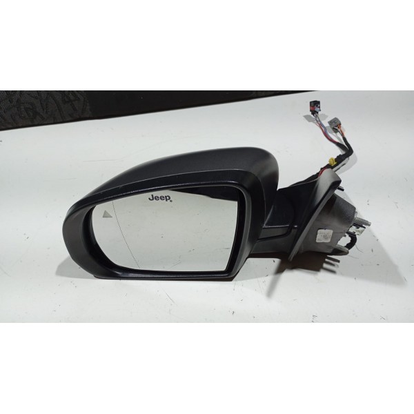 Retrovisor L.e Eletrico Luz De Solo Jeep Compass 17 A 20
