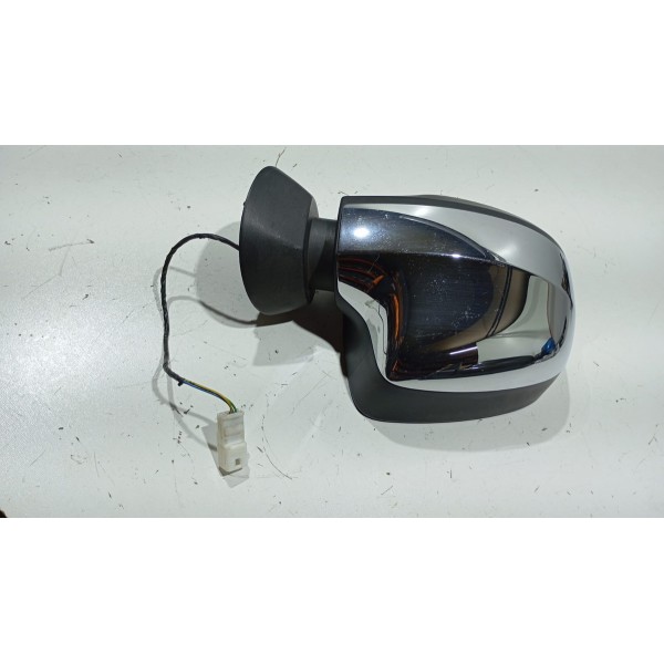 Retrovisor Elétrico Cromado L.d Renault Duster Sandero