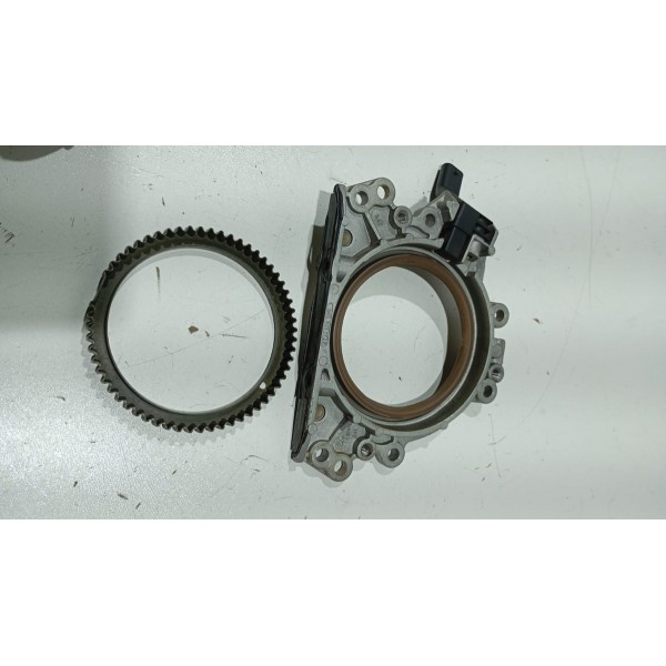 Flange Retentor Virabrequim C/ Sensor Vw Polo Virtus Up Tsi