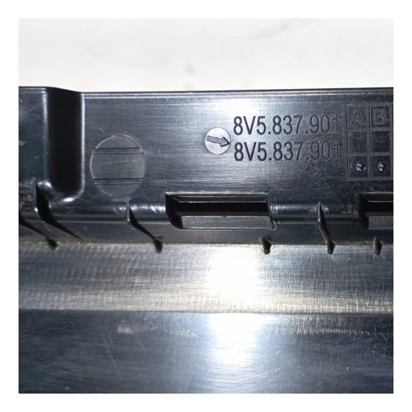 Acabamento Moldura Black Piano Coluna Porta D.e Audi A3