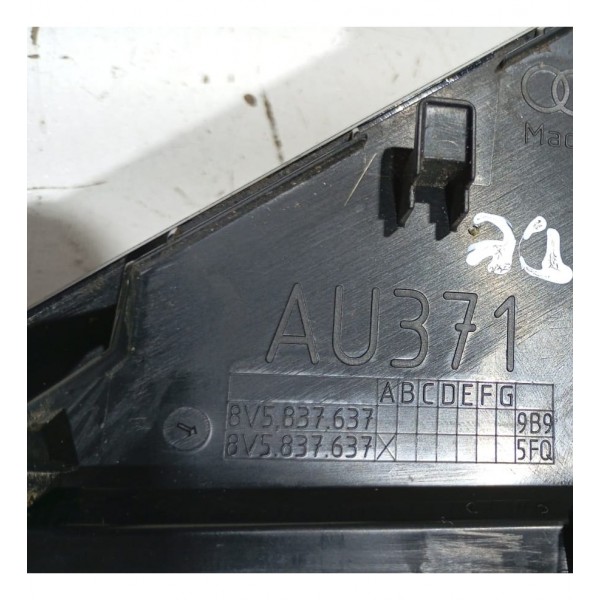 Acabamento Moldura Black Piano Porta D.e Audi A3 13 A 18
