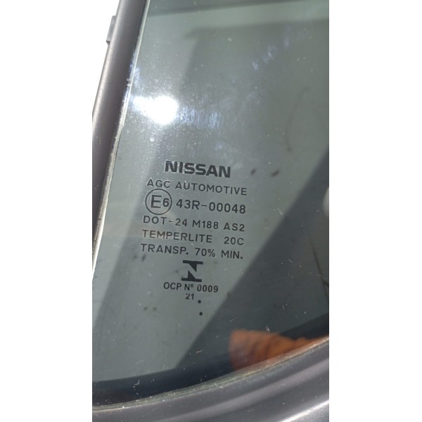 Vidro Fixo Porta T.e Nissan Kicks 16 A 25