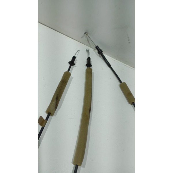 Kit 3 Cabos Fechadura Maçaneta Porta T.e Nissan Kicks