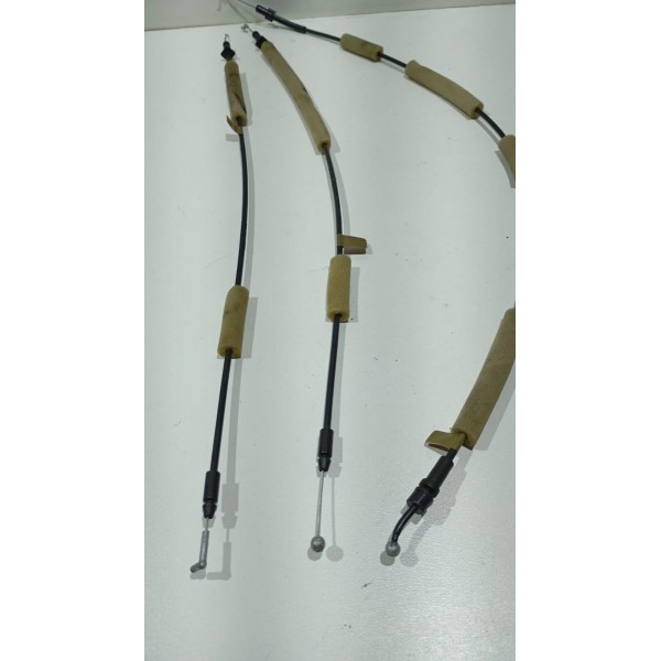 Kit 3 Cabos Fechadura Maçaneta Porta T.e Nissan Kicks