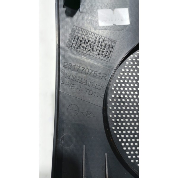 Capa Tela Auto Falante Painel L.e Renault Kwid 17 A 24 1