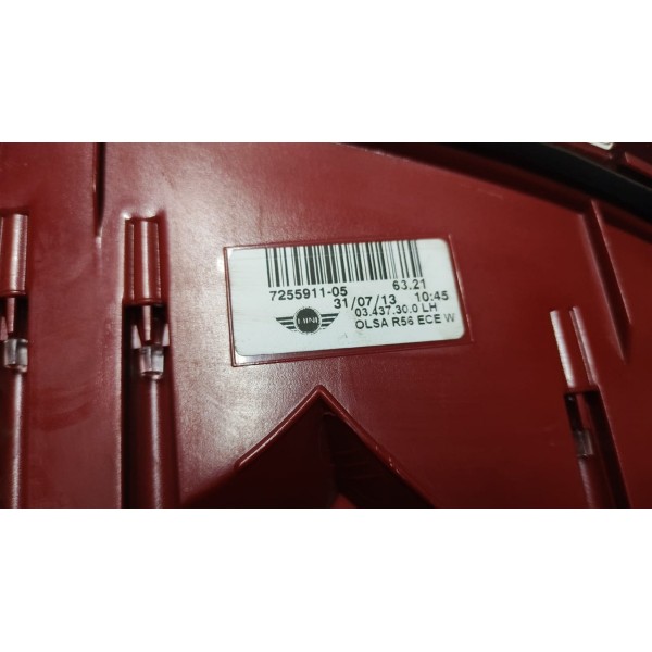 Lanterna Esquerda Mini Cooper S Detalhe Na Trava 09 A 13