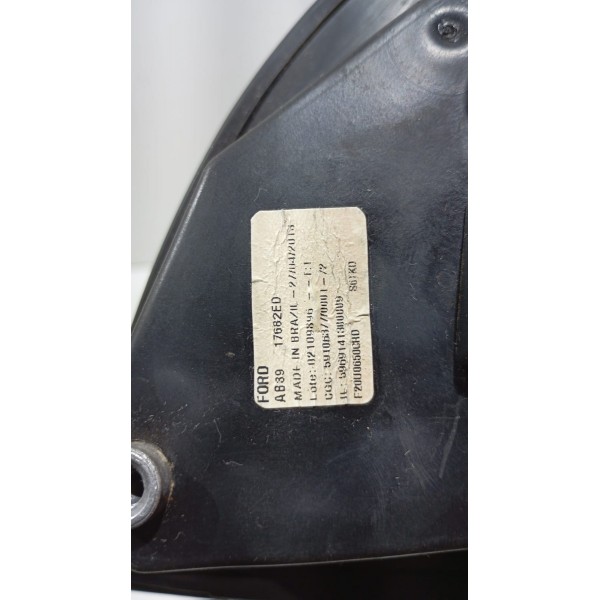 Retrovisor Cromado S/ Pisca L.d Ford Ranger 13 A 16 Original