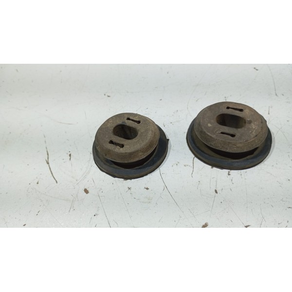 Par Borracha Inferior Radiador Jeep Renegade 1.8 Flex