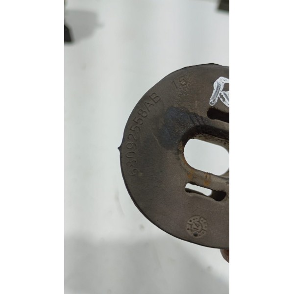 Par Borracha Inferior Radiador Jeep Renegade 1.8 Flex