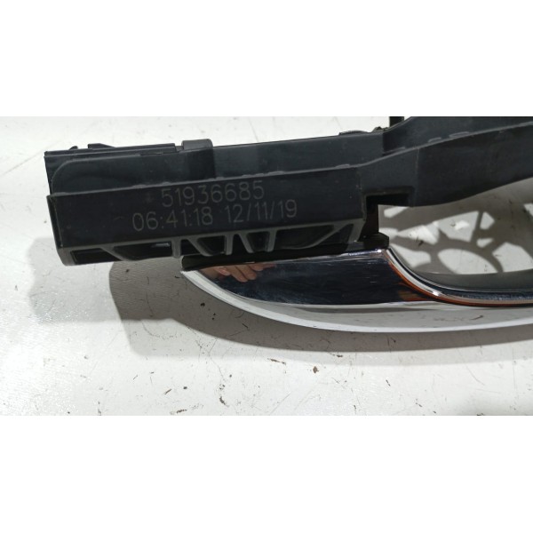 Maçaneta Externa Com Sensor D.e Cromado Fiat Toro 16 A 23 Dianteira