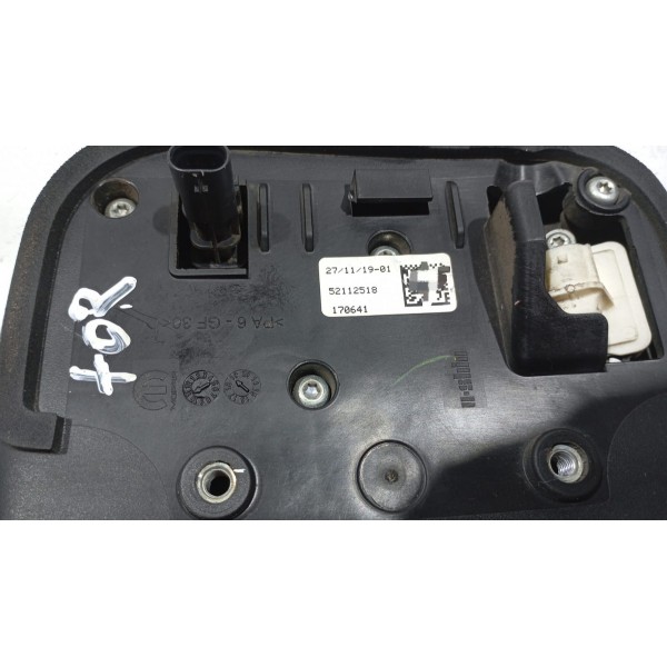 Maçaneta Tampa Traseira Com Camera Ré Fiat Toro 16 A 23