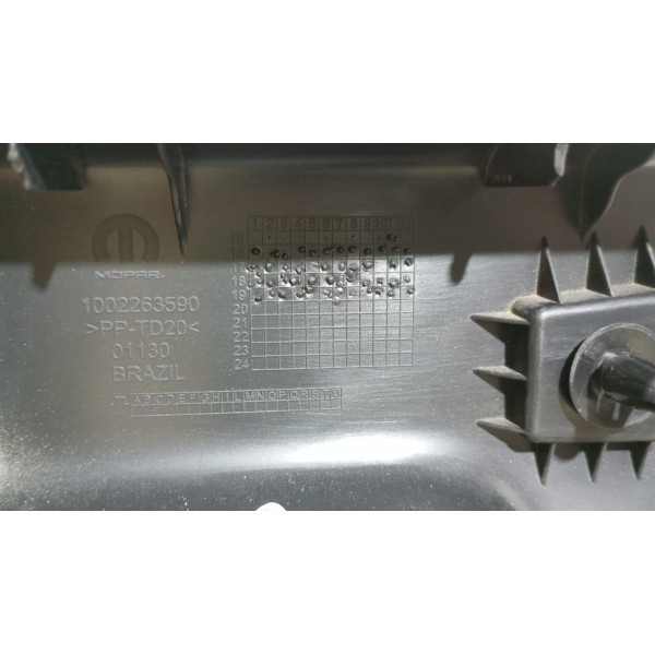 Moldura Acabamento Banco Traseiro Fiat Toro 16 A 23 - 1