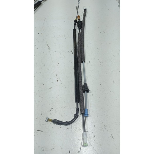 Jogo Cabo Maçaneta Fechadura Porta D.d Fiat Toro 16 A 23 Dianteira