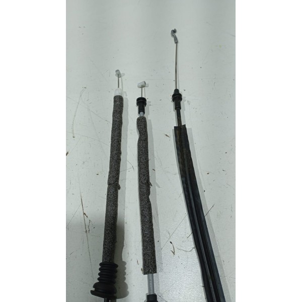 Jogo Cabo Maçaneta Fechadura Porta T.e Fiat Toro 16 A 23 Traseira