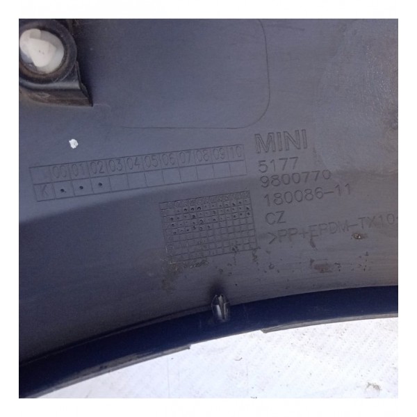 Aplique Moldura Paralama D.e Mini Cooper Countryman 09 A 16