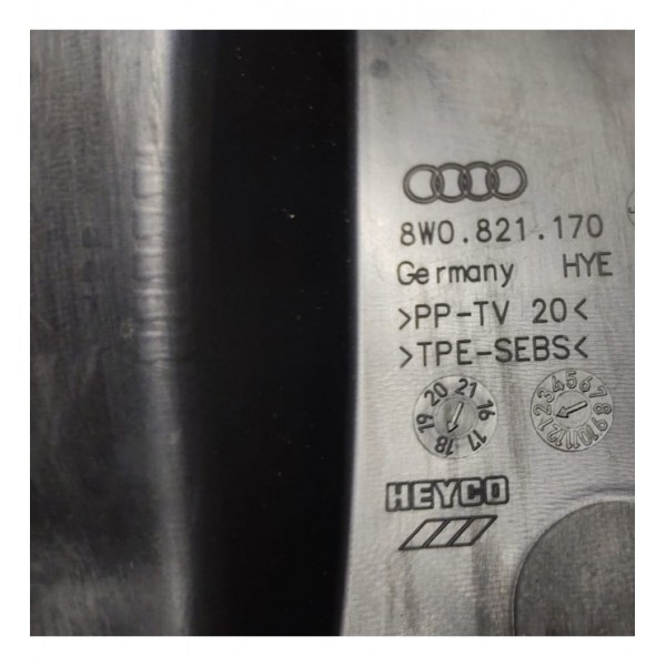 Aplique Paralama L.d Audi A4 C/ Detalhe 17 A 20