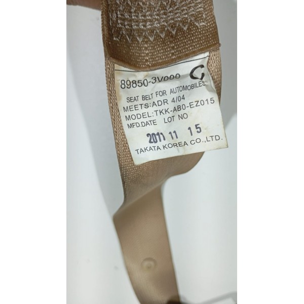 Cinto Traseiro Hyundai Azera 12 A 17