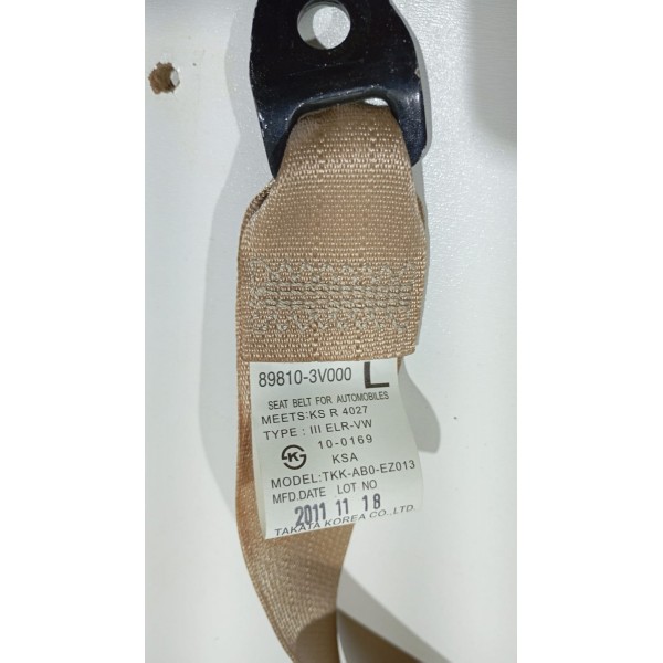 Cinto Traseiro Lado Esquerdo Hyundai Azera 12 A 17