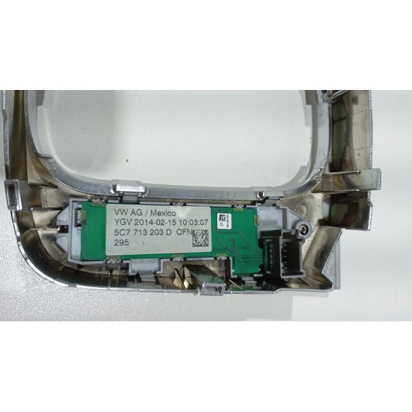 Acabamento Trambulador Alavanca Marcha Vw Jetta 12 A 17