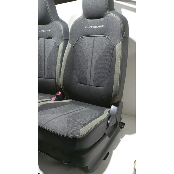 Jogo De Banco Renault Kwid Outsider 18 A 22 Original - 1