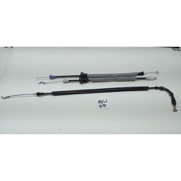 Kit Jogo 3 Cabos Maçaneta Porta D.d Jeep Renegade 16 A 24 Dianteira