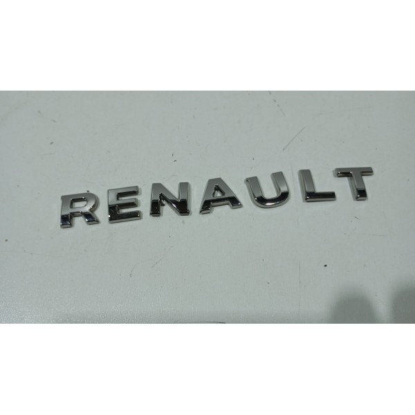 Emblema Tampa Traseira Renault Duster 20 A 24
