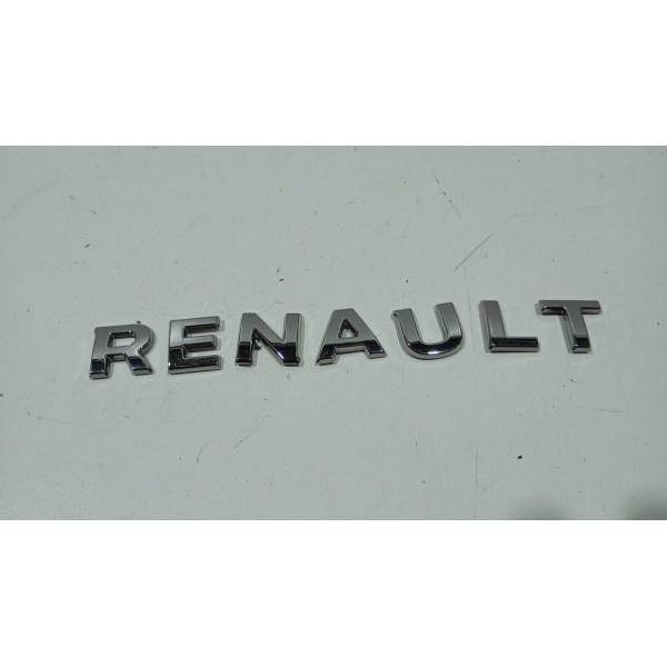 Emblema Tampa Traseira Renault Duster 20 A 24