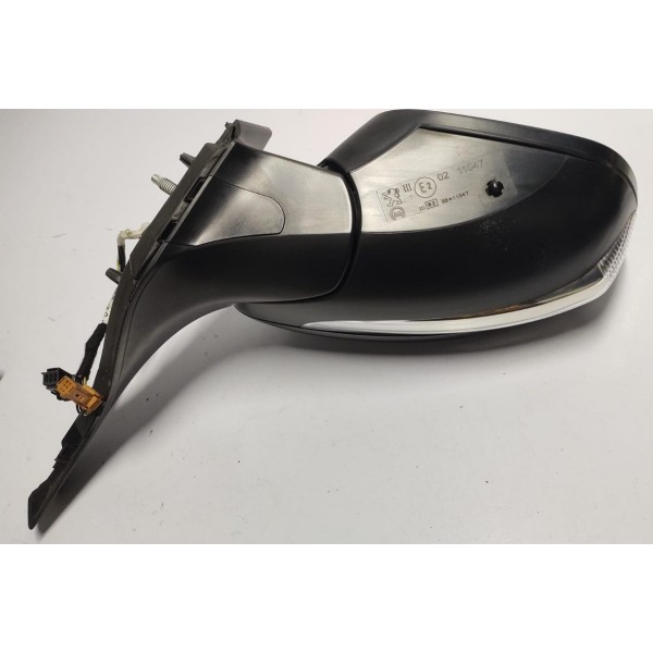 Retrovisor Elétrico Com Pisca Direito Peugeot 208